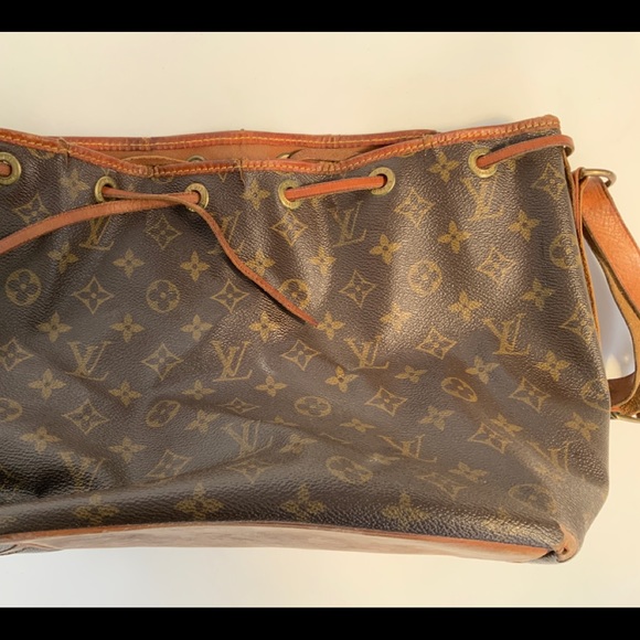 Vintage Original Louis Vuitton Monogram Canvas Bucket Bag, 1970s - 1980s - Picture 9 of 13